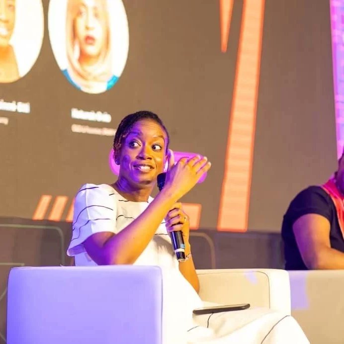 Laborhack_ng's tweet photo. Our CEO, Oare Ehiemua-Ochui, attended the 2023 Lagos Startup Week where she shared her insights on team-building and fundraising for LaborHack. https://t.co/aAVxXzBIZQ