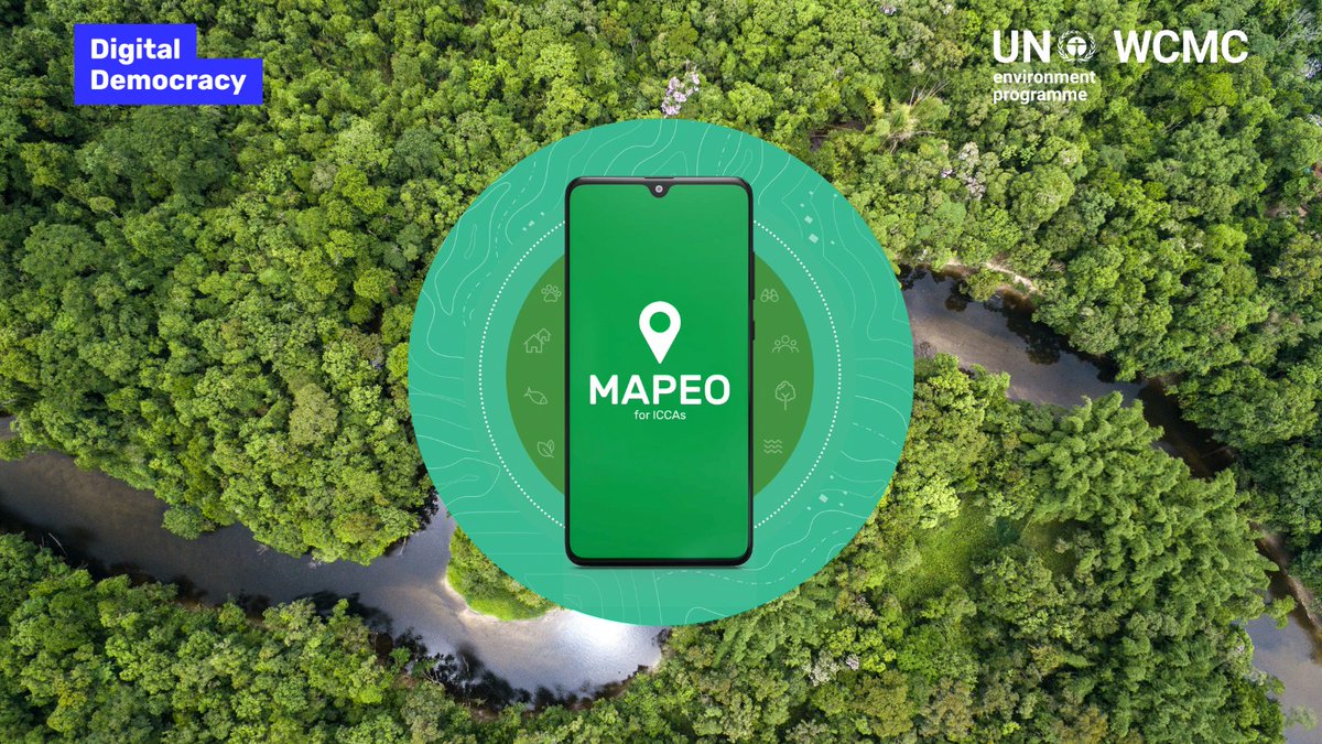 unepwcmc's tweet photo. 📍Mapeo for #ICCAs is a mapping app co-developed by @DigiDem, UNEP-WCMC, and @ForestPeoplesP to help indigenous peoples and local communities map the territories and areas they are conserving.
Learn more 🔗 https://t.co/kBGKhvK1Zq https://t.co/JlKlJiAqHr