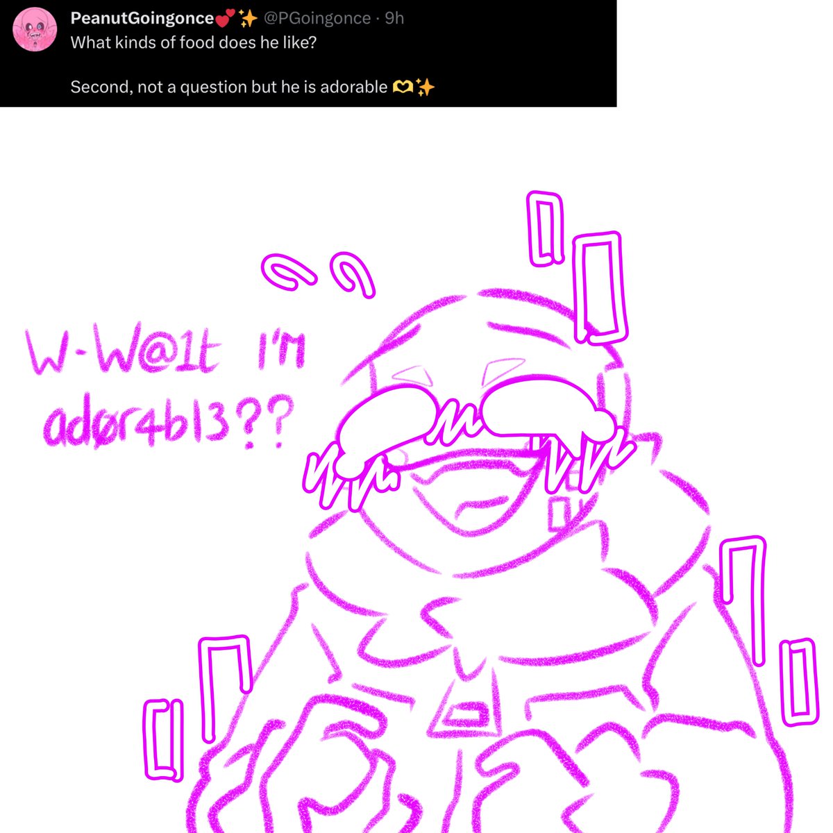 ParadoxicalSage's tweet photo. Honestly Digit isn’t a very picky eater, he’ll eat almost anything! But burgers are absolutely his favourite!!
#Undertale #UndertaleAU #DigitSans #Missingtale https://t.co/PHpdFrP3jQ
