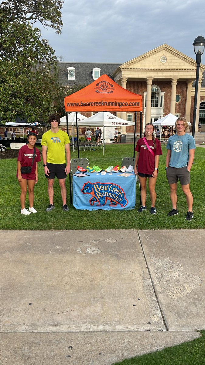 Thank you to <a href="/bearcreekrun/">bearcreekrunning</a> for supporting <a href="/TWU_Soccer/">TWU Soccer</a>!