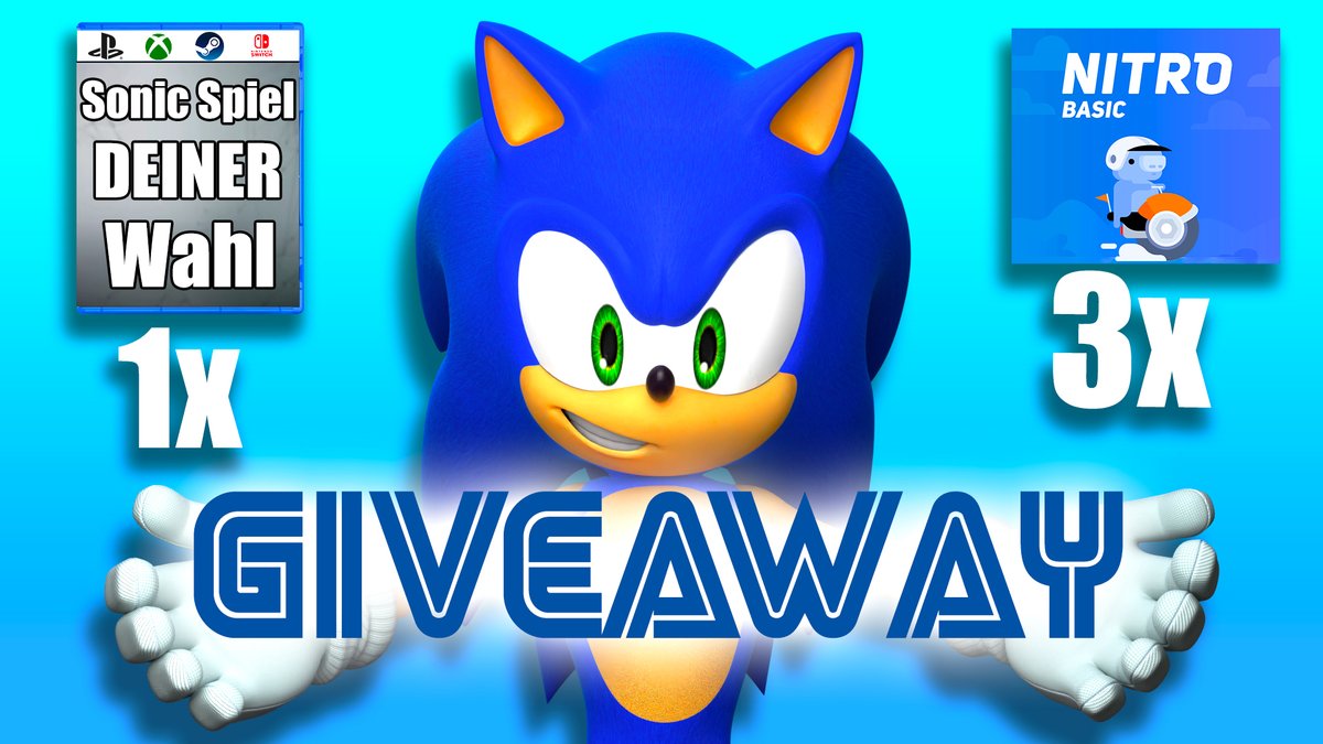 Robtooon's tweet photo. Wir veranstalten ein Giveaway auf dem Hedgehog Gang Discord Server!

Preise die zu gewinnen sind: 
1x Sonic Spiel deiner Wahl
3xNitro Basic

Weitere Informationen sind im Announcement Channel!
https://t.co/hTWYkenk5g https://t.co/EbPcsxdstl
