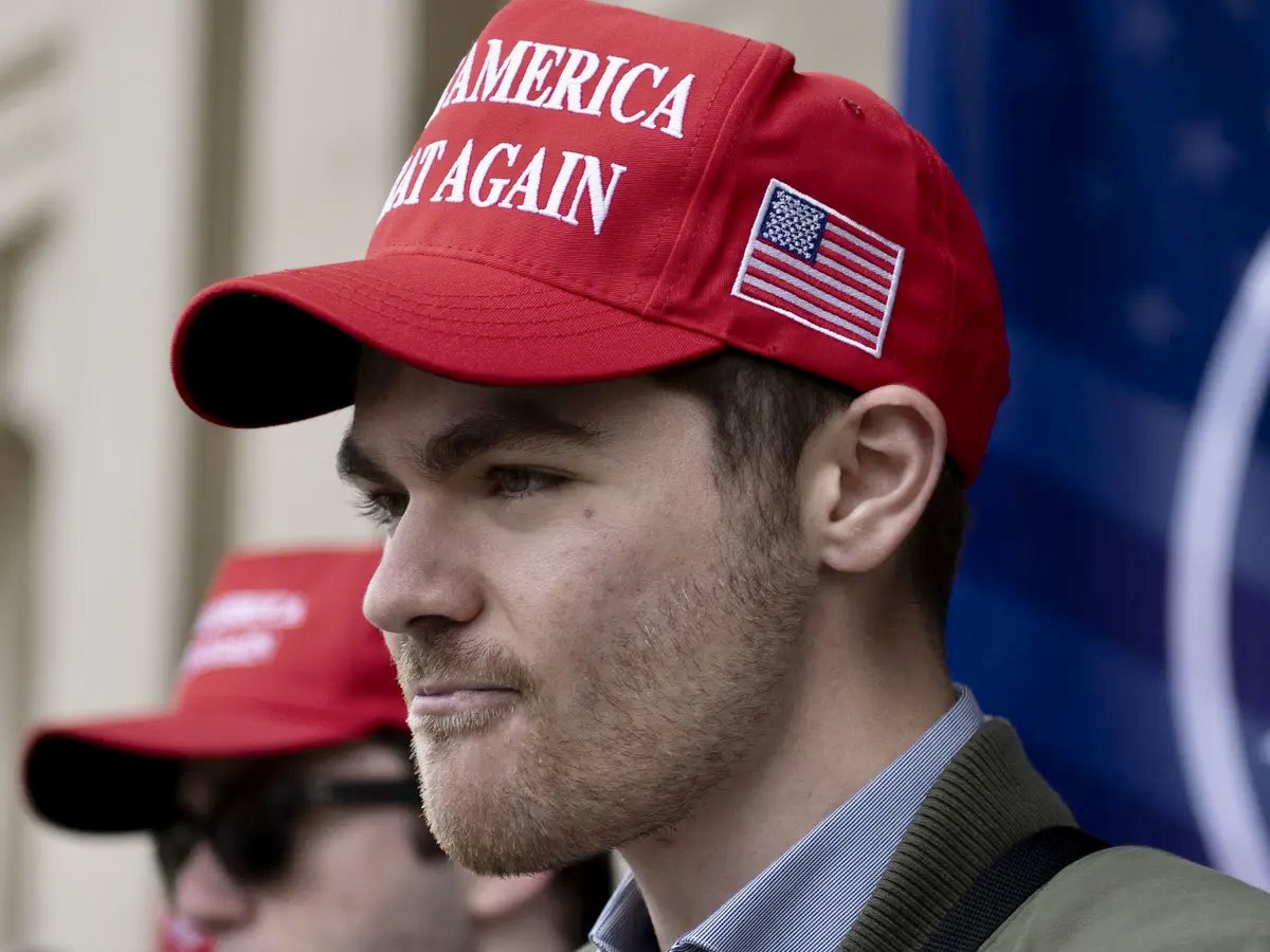 MikeSington's tweet image. White nationalist, right-wing extremist, and Trump dinner partner Nick Fuentes says the ideal age he would like his wife to be is 16. And this is coming from a guy who calls Democrats “groomers” and “pedos”.