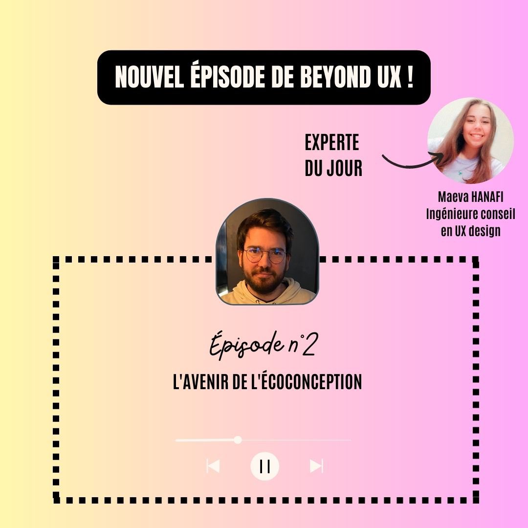 ThomasBabarro's tweet photo. L'épisode 2 de #BeyondUX est sortis et est disponible sur #deezer et #spotify!
L'épisode d'aujourd'hui sera consacré à la question d'écoconception et du Green
UX. !
Les liens :
Deezer : https://t.co/KDCowXRvKI...
Spotify: https://t.co/MUtNz5nngK... https://t.co/fahCLjstkk