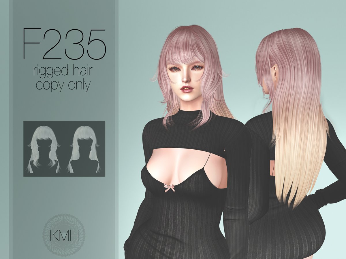 kmh_sl's tweet photo. KMH - Hair F235 @ Tres Chic

opens 17th July
https://t.co/sXZyo2Mc6I
Flickr: https://t.co/EGhhxEQygB

#SecondLife https://t.co/klprUGD5df