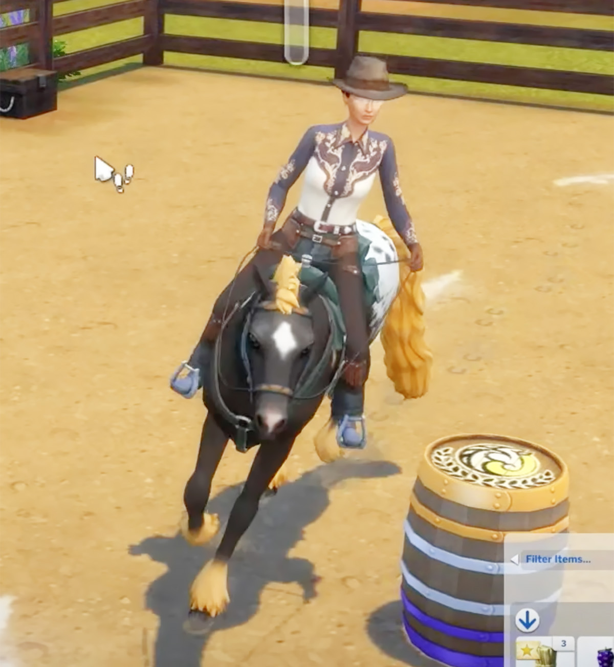 Sims 4 Barrel Racing Mod Bayfier on Twitter: