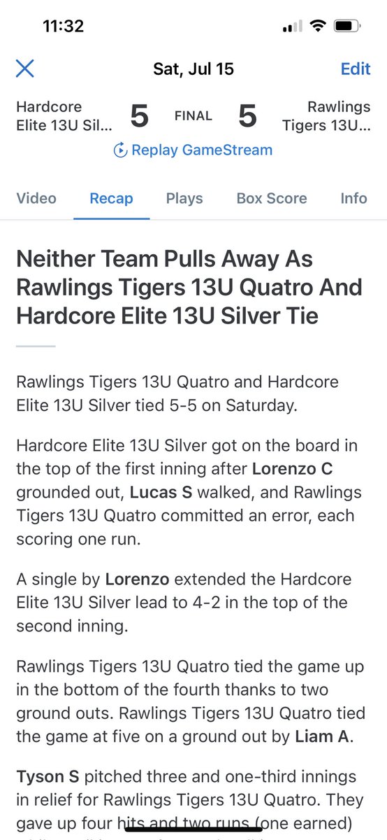 TigersPgh's tweet photo. 14u/ 13u https://t.co/0VPoFp5dZ1