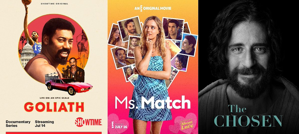 NoReruns's tweet photo. On TV Tonight: https://t.co/4whADdRiIq #MsMatch #NightmareSchoolMoms #Goliath #TheChosen #RHoNYC premieres #Domina #RidleyPBS #GrantchesterPBS #DIRayPBS #TWDDeadCity #ThePrankPanel #1883TV #TheCube #TheLazarusProject #CelebrityFamilyFeud https://t.co/v0HjzoKNHA