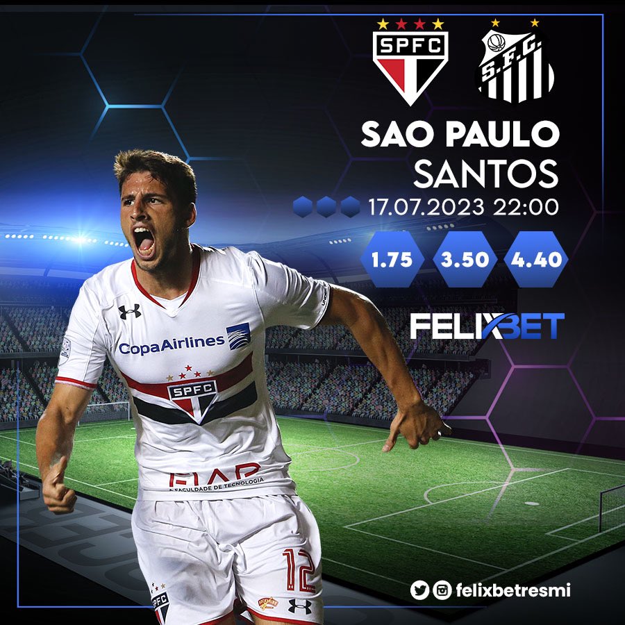 🔷 GÜNÜN KARŞILAŞMASI 🔷

SAO PAULO ♦️ SANTOS

#SaoPaulo #Santos #Felixbet