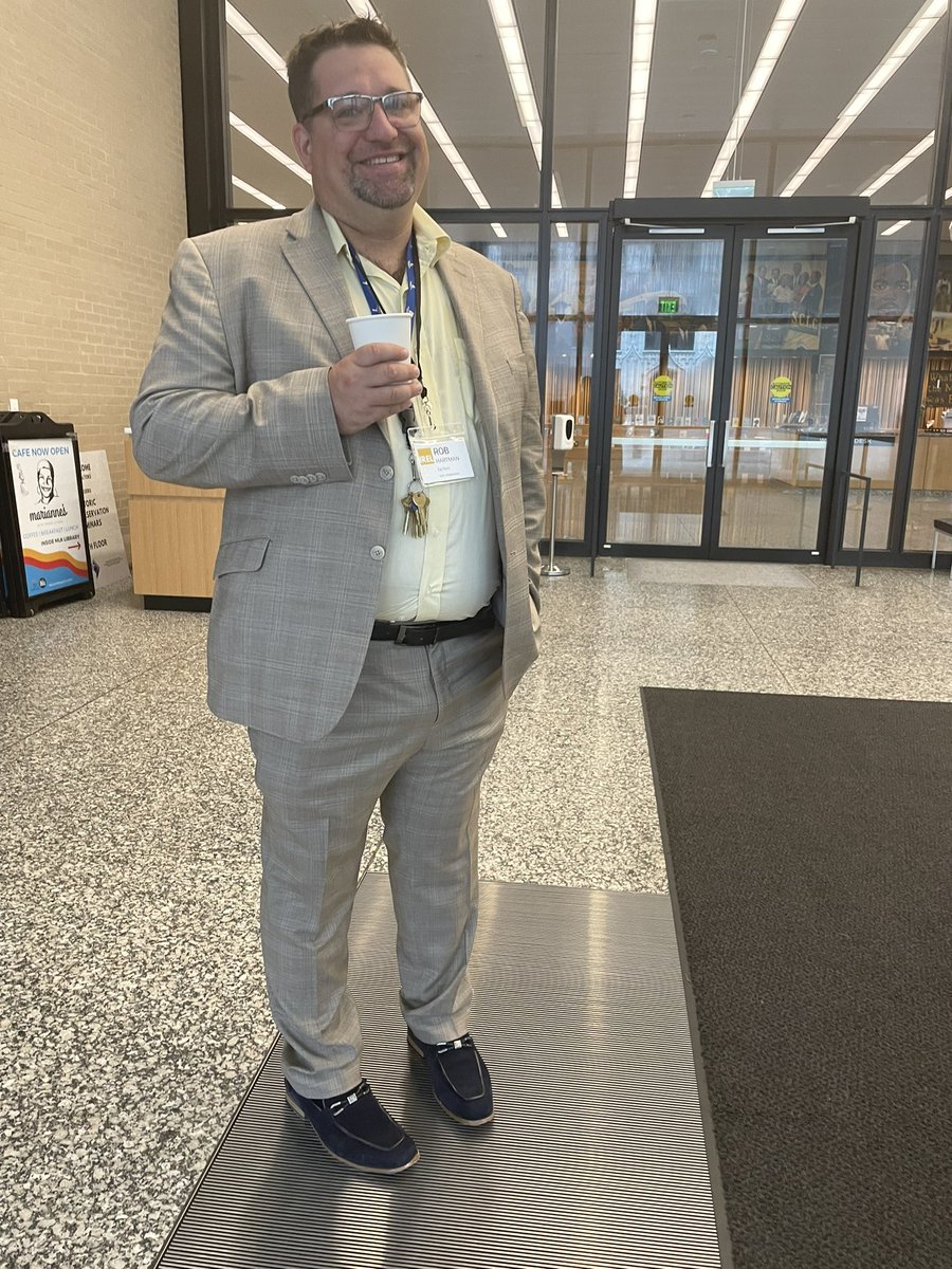 amandalah's tweet image. @LoveDCLibrary TY for this week at the @dcpubliclibrary #mlklibrary for #irel23- Welcome educators