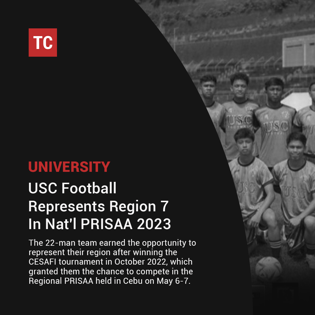 USC Football Represents Region 7 in Nat'l PRISAA 2023

Read here: https://t.co/6bl0zRWK3w https://t.co/2Ug24sTAYT