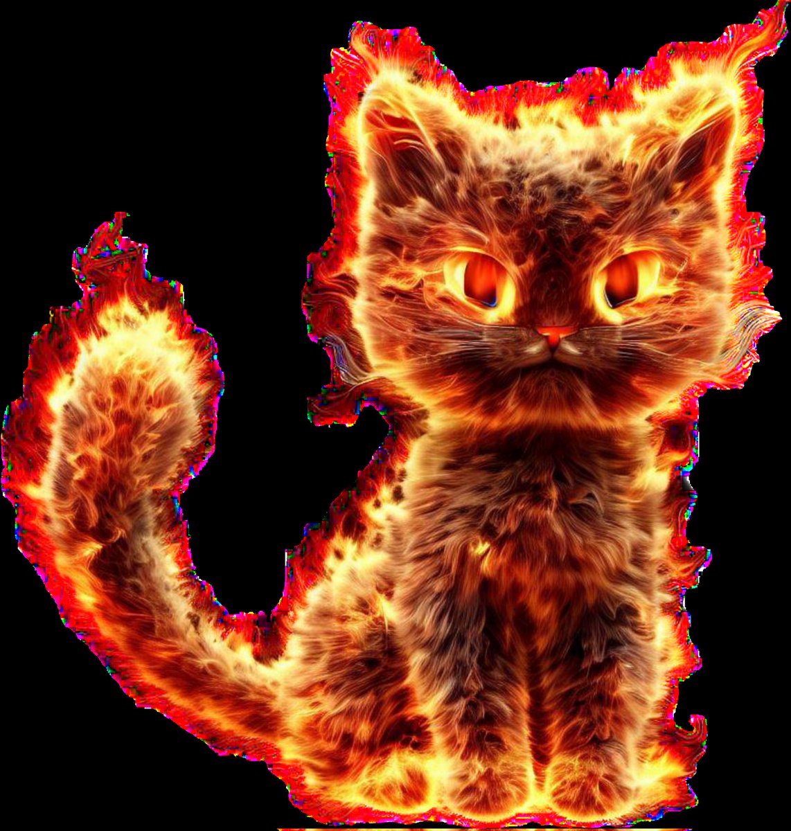 Introducing the fire kitty, a digital art design that's perfect for clothing, accessories, decor, and more! This cute and fiery kitty is sure to turn heads wherever. redbubble.com/i/t-shirt/Elem… #firekitty #digitalart #artdesign
#fashiondesign #accessories #decor #cuteart #animalart
