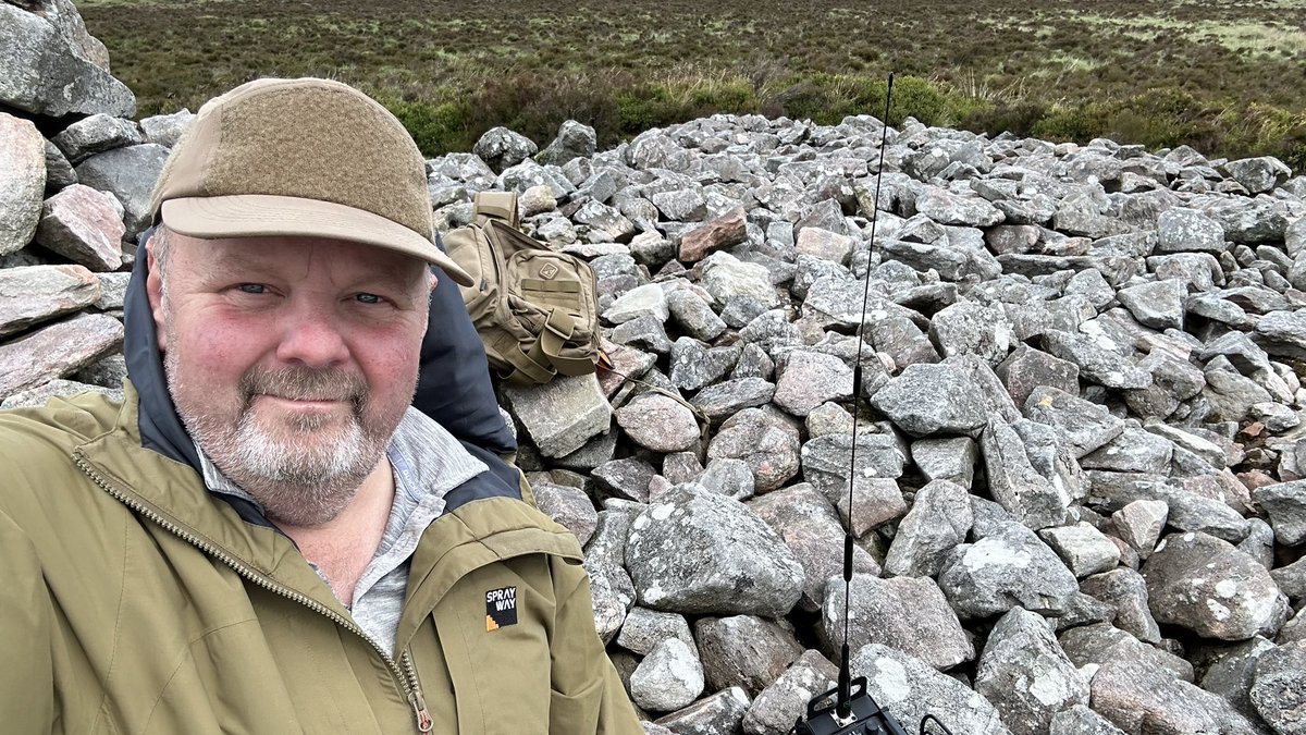 M0IAX's tweet photo. Took my @icom_uk ic705 up a nearby hill. Made a couple of contacts, came back down before it started raining again. A great way to spend a couple of hours on a Sunday morning :-) https://t.co/Q9GSGlJMFN
