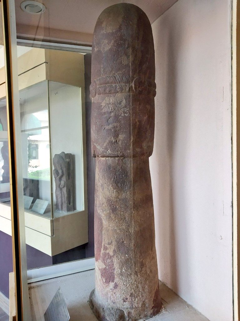 IndiaHistorypic's tweet photo. Shivaling

1st Century A.D ( 2000 Years Old ) 

Kushana Period 

Mathura Museum https://t.co/fPt7dOeLnq