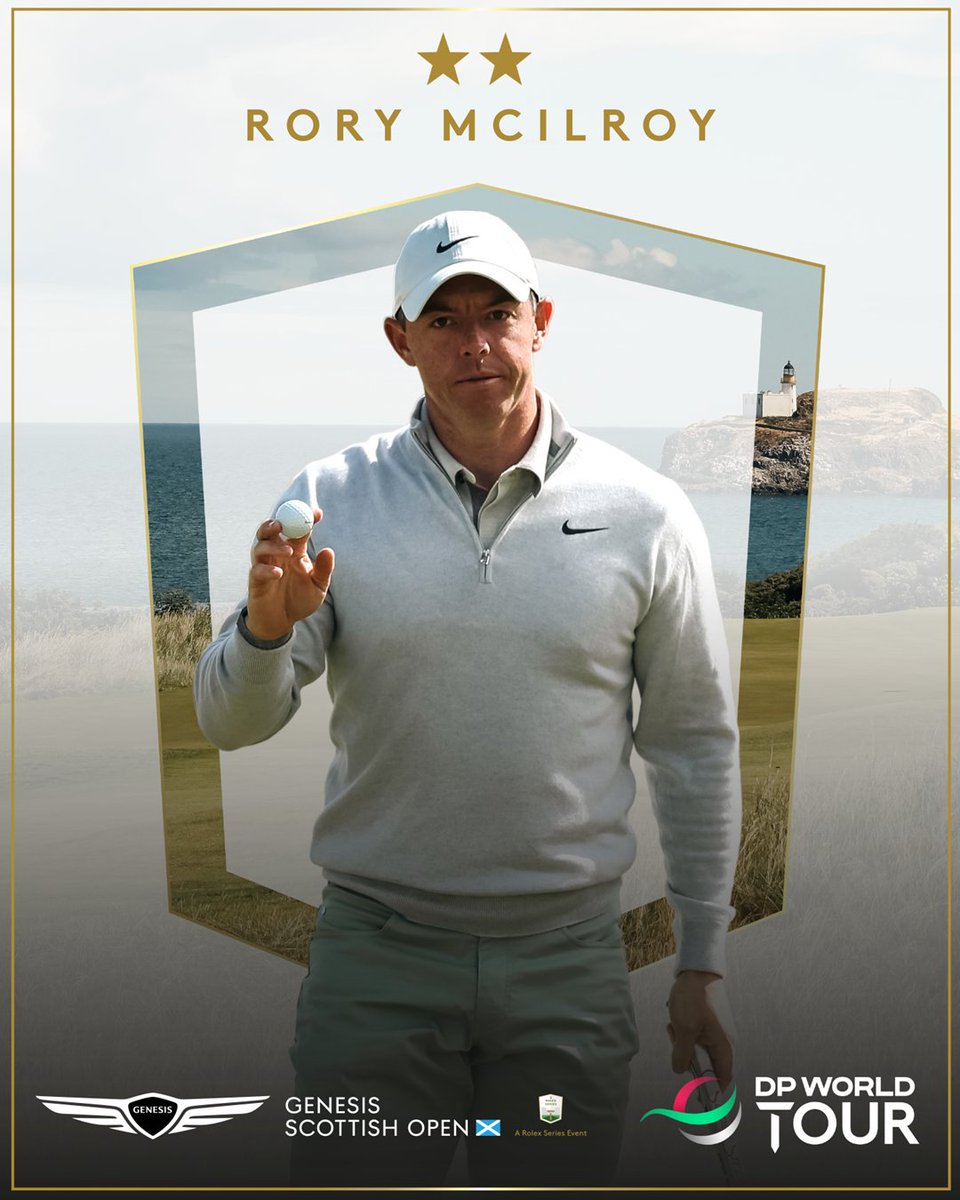 DPWorldTour's tweet photo. Rory McIlroy wins the @ScottishOpen! 🏆

#GenesisScottishOpen | #RolexSeries https://t.co/gs7fAT4SOJ