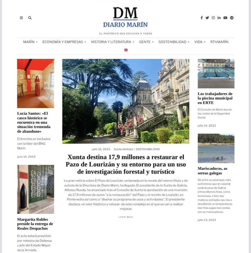 pazolourizan's tweet photo. 📚📸Para mí, ésta es la portada soñada, que nunca creí que iba a publicar. 🥹Gracias a todos los que la hicisteis posible; a quienes comprasteis la novela y la leísteis; a quienes me apoyasteis desde el principio. #ElPazodeLourizán https://t.co/L14r83j0ub