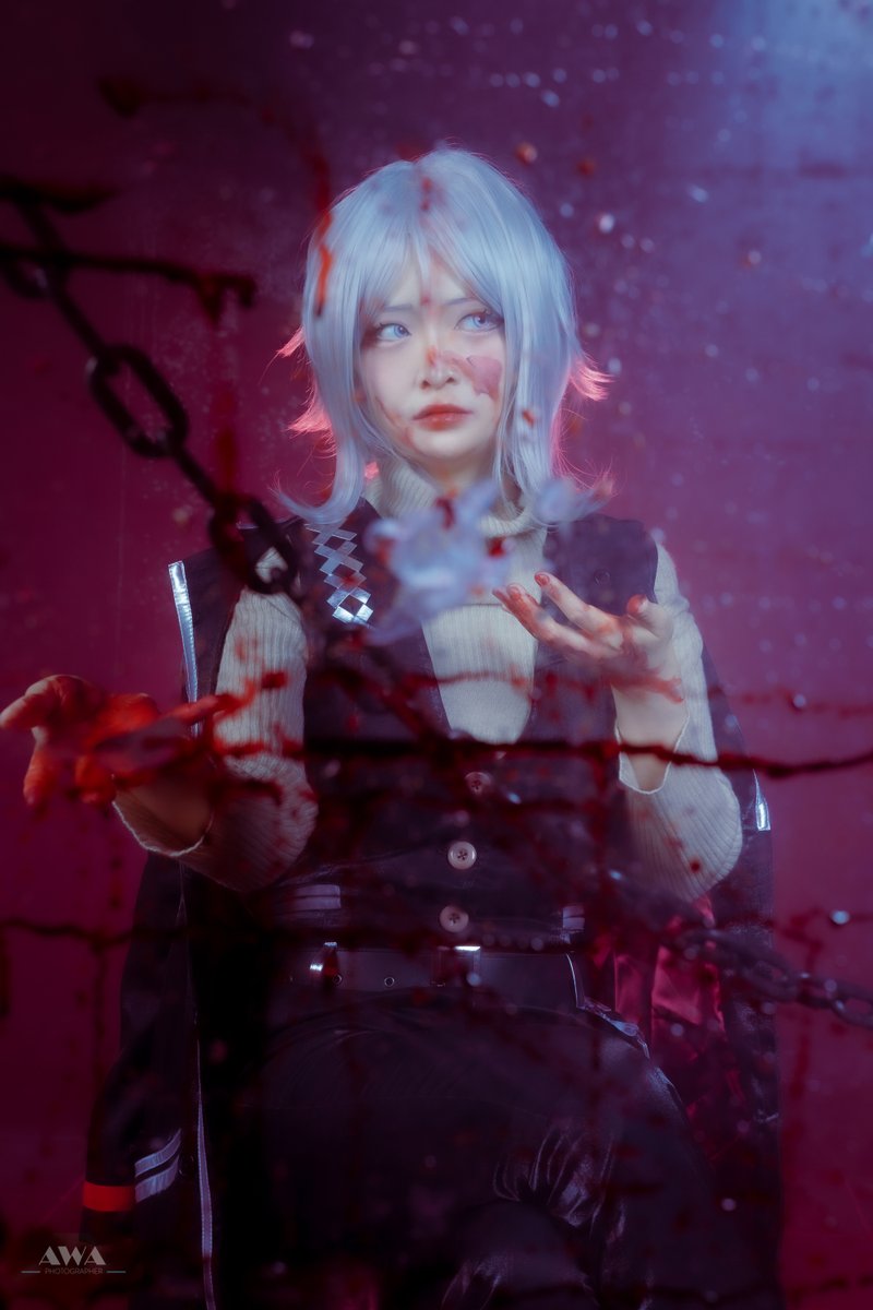 PP_MintC's tweet photo. ⚠️유혈/流血

P. @AWA_AXI
St. @orsaystudio

#cosplay 
#LimbusCompany #Limbus_Company https://t.co/ftg5Xv8Lvw