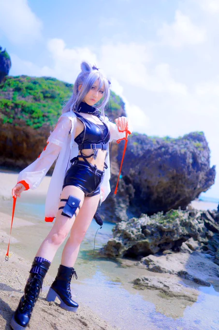 アークナイツ  シュヴァルツ(黑)  #アークナイツ #コスプレ #シュヴァルツ #Schwarz #黑 #cospaly #ArknightsFanArt #arknights #Arknightscos