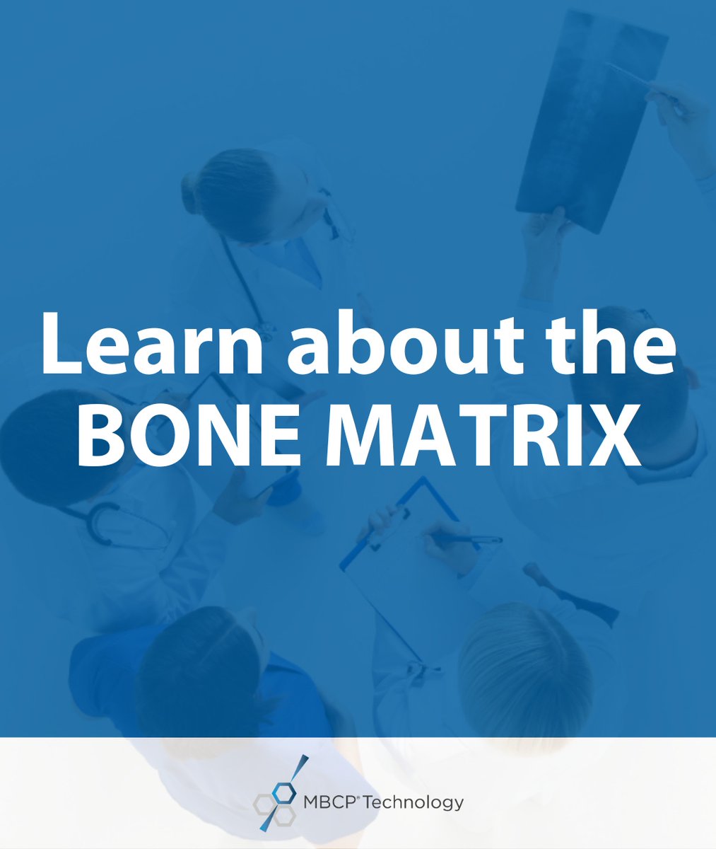 "Bone matrix" makes up most of your skeleton and gives your bones strength. Inside the matrix are living #bonecells that create and maintain the matrix. When you damage a bone, these cells heal &amp; regrow the bone, gradually being absorbed into the newly-made bone.
