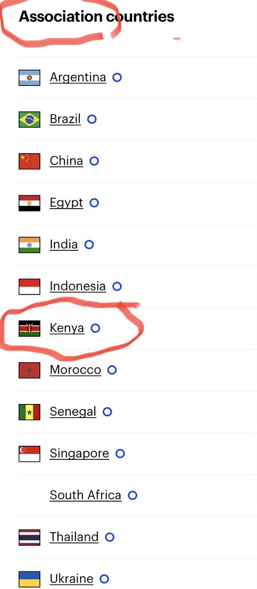 anasalhajji's tweet photo. Thank you David.   It has NOT been accepted as a “member” because Kenya does NOT meet the conditions of membership.   
Is has been accepted as an “associate”.  

Any one who thinks that the IEA is there to help them needs to wake up.  Look what happened to its European members: all of them are having energy crises