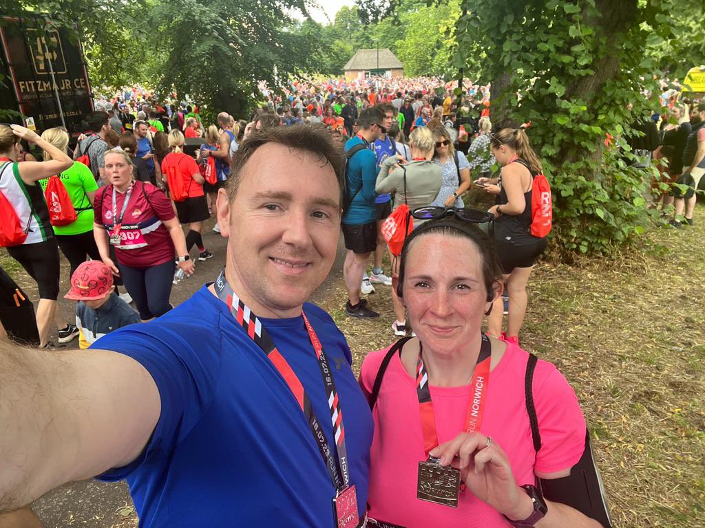 Thanks <a href="/runnorwich/">Run Norwich</a>, you were special. #runnorwich2023 #firstrace #10k
