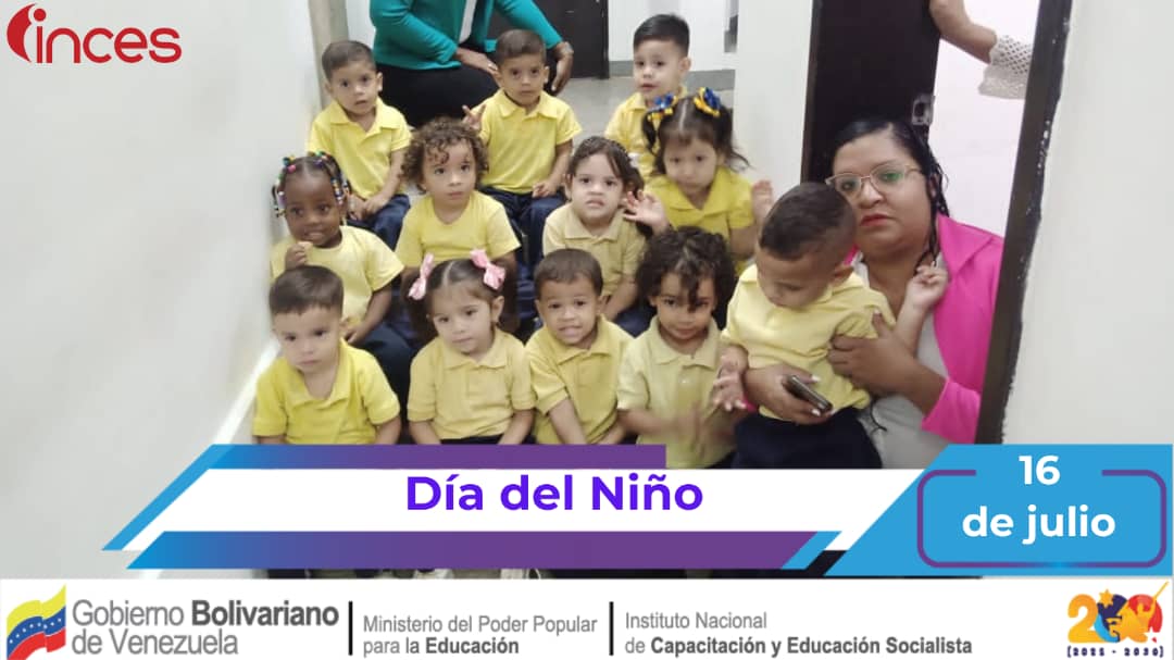 IncesCarabobo1's tweet photo. #Efemerides ➡️ || Celebramos la inocencia,la alegría y creatividad de las niñas y niños en su día entre juegos,sonrisas y canciones comparten con amigos y familiares.Felicidades! A las y los consentidos de sus hogares
#SomosInces 
@WuikelmanAngelP 
@inces_regional
@YORMANARMANDO https://t.co/W7PSFwPCSo