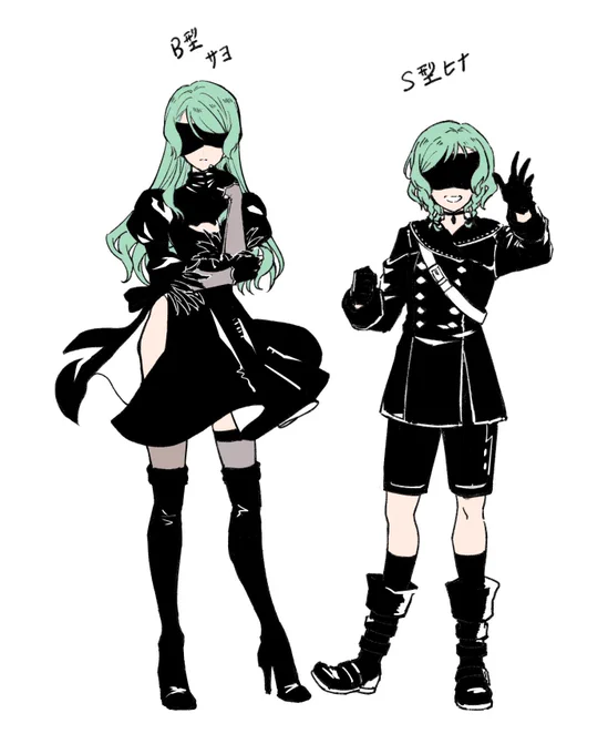 そういえば結局アニメ観てない…さよひNieR再掲 