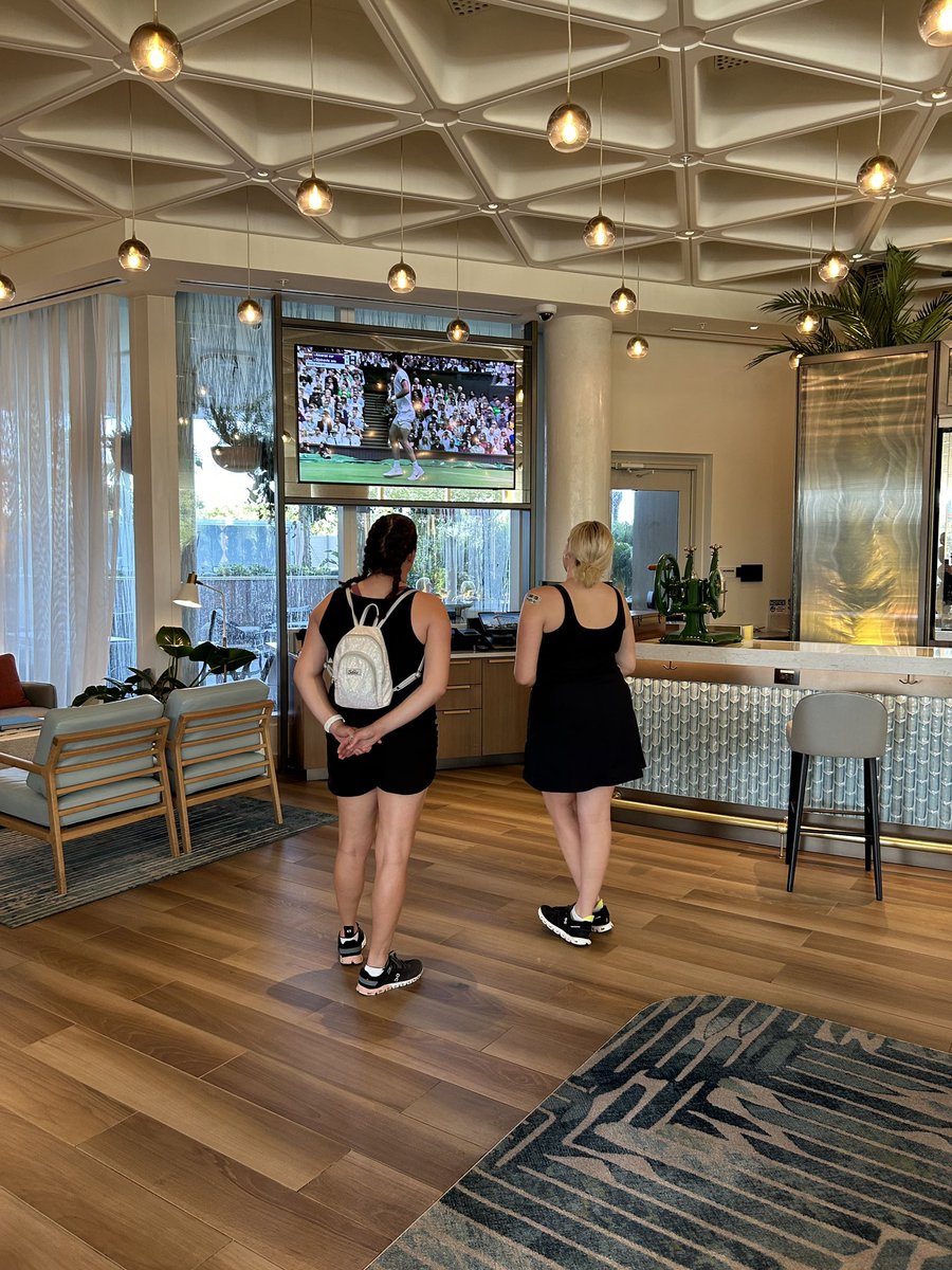 KeiranL_media's tweet photo. Thanks to @WaltDisneyWorld &amp; the new Swan Reserve Hotel, it makes for a great place to watch the @Wimbledon Championships with the best doubles partner &amp; older sis @LencheskiLogan! @DjokerNole &amp; @carlosalcaraz this should be fun! #Wimbledon #Disney100 #tennis https://t.co/LNT0cpUaFM