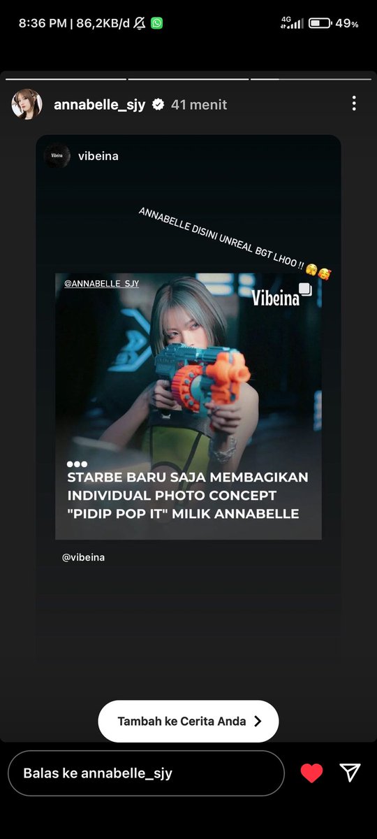 VibeinaOfficial's tweet photo. INI PADA JANJIAN YA??? NOTICE AKUN MIMIN (⁠･ั⁠ω⁠･ั⁠) @starbeofficial @yourchelseaa @annabelle_sjy_ @kezializina_ @shellafw29 https://t.co/tHWpmWGpns
