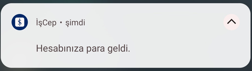 Bu bildirim kadar mutlu eden bişey yok