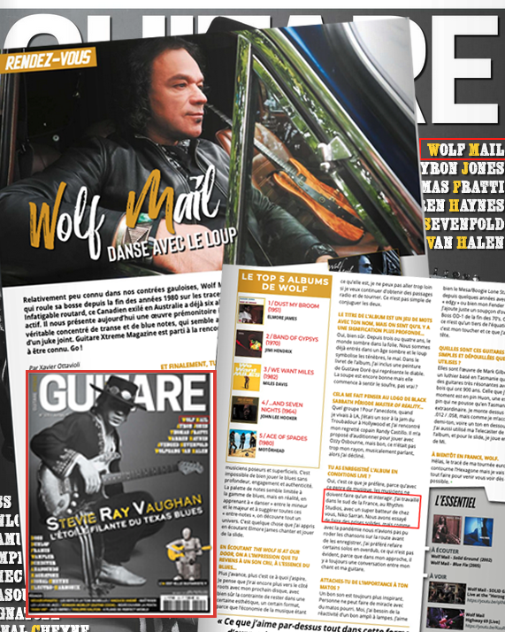 Wolf_Mail's tweet photo. Thanks to Guitar Magazine France for their Feature article and review of "The Wolf is at our door"

Click here to access article
https://t.co/Xvo5SLHImt https://t.co/fksFVcKOxM