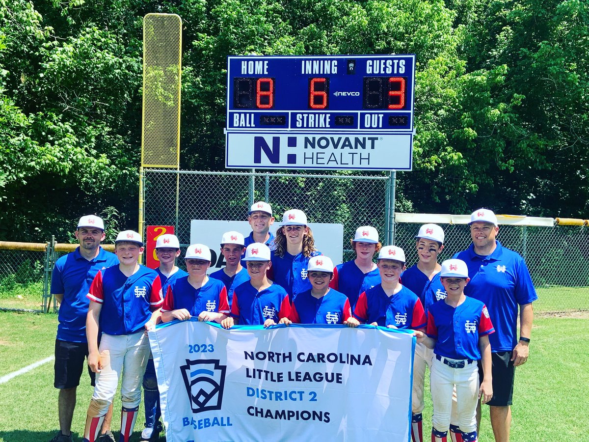 WSNational's tweet image. Good luck to our 12u All Star team in the first round of the NC Little League State Tournament. 

They take on Myers Park at 2:00 in Franklin, NC.