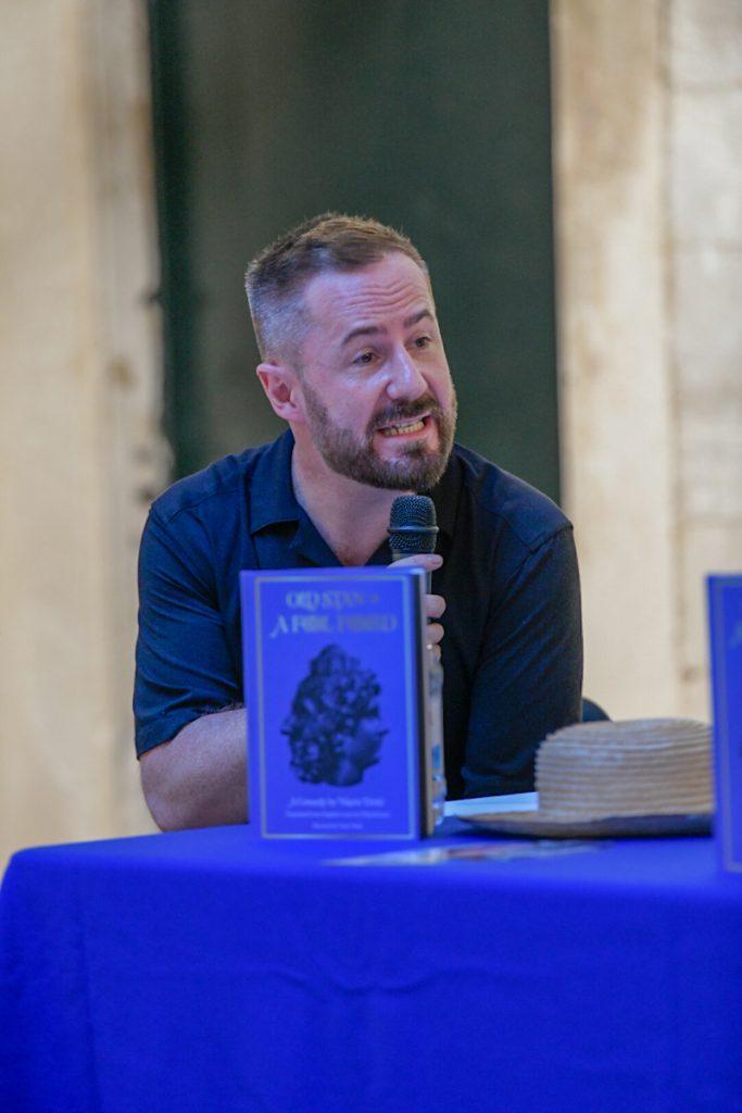 YorkShakes's tweet photo. (1/2) Hello #York We have some big news! Filip Krenus' new, witty, and elegant translation of 'Old Stan or a Fool Fooled,' which premiered at #YISF 2023 premiered last week in #Dubrovnik with great success! 
Photos: https://t.co/ENhYNjB3qY
#Shakespeare #International #ESFN https://t.co/xONPYT8QHf