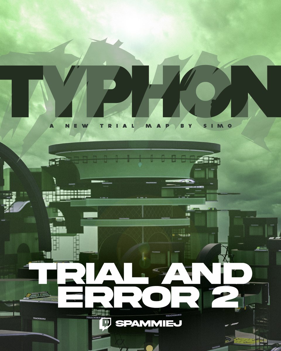 Spammiejj's tweet image. .@Trackmania people get those tires warmed up, things are getting spicy. I teamed up with @simo_900TM to organize the second edition of the Trial &amp;amp; Error event. More info coming soon on how to participate!