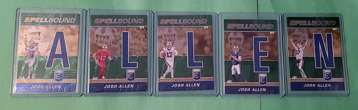 BuffaloInBoston's tweet photo. Give away #111 Josh Allen 2022 Elite Spellbound nameplates. Go Bills. 

1 winner will get the Green.
1 winner will get the Pink. 

Follow if you are not, retweet and like for a shot. 

Winners announced on Tuesday 7/19 by 8pm EST. Good luck. https://t.co/elzEtKV6jN