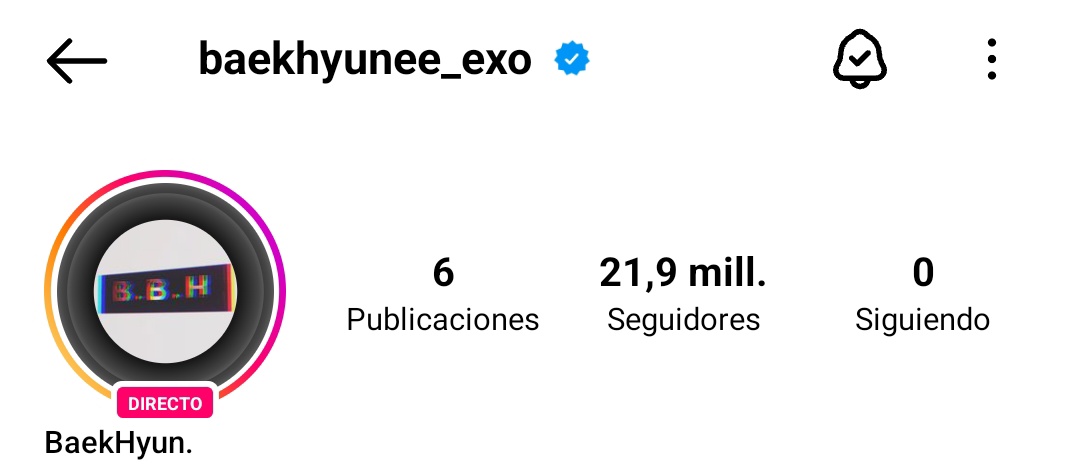 [BAEKSTAGRAM] 230716 #BAEKHYUN está en directo en este momento. 📎instagram.com/baekhyunee_exo… #EXO #엑소 @weareoneEXO @B_hundred_Hyun