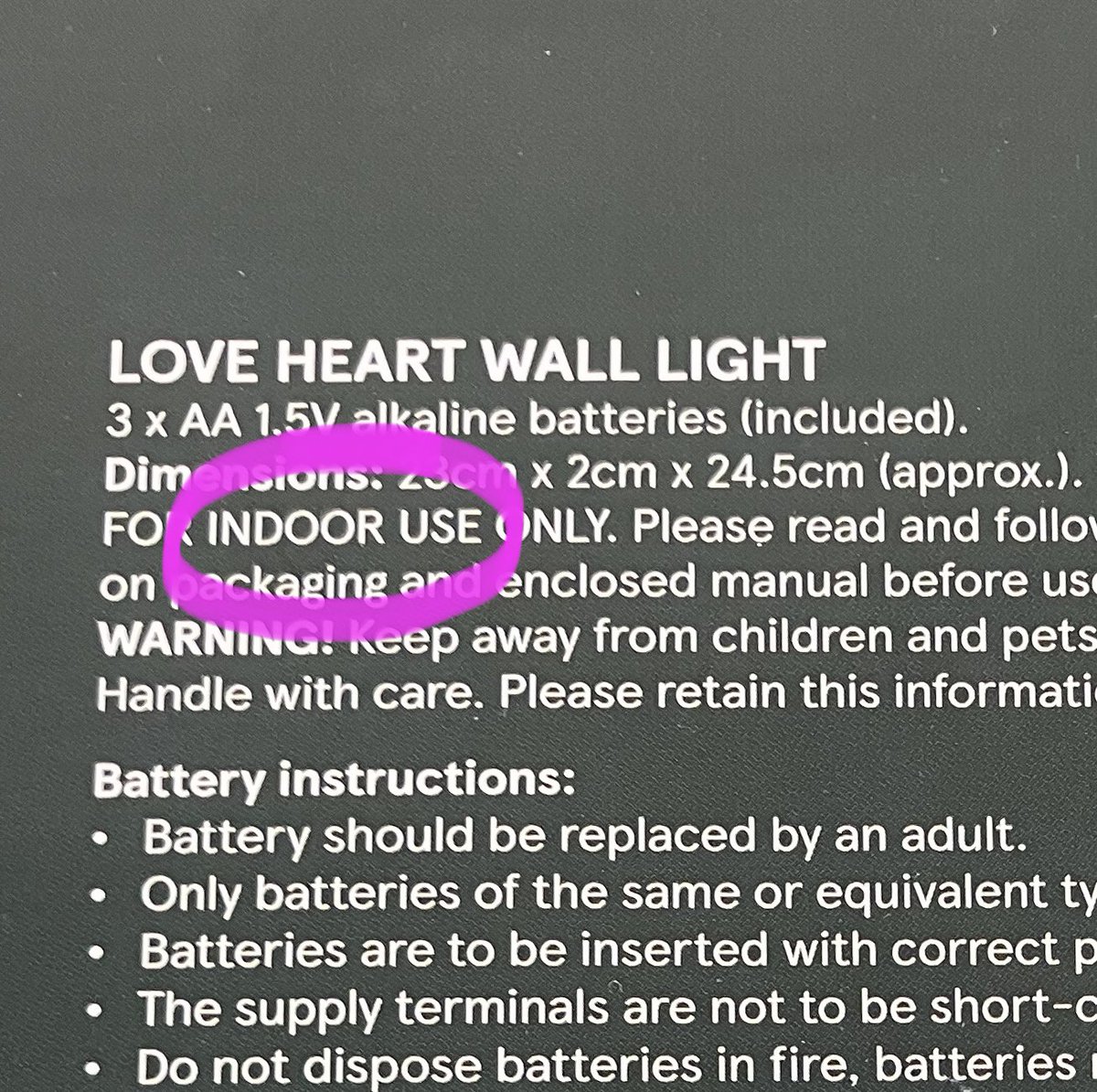 grantphilpott's tweet photo. Silly me thinking this Outdoor light would be nice for the garden or am I being massively thick? #misLEDing @Tesco https://t.co/KyM2Mnf3BM