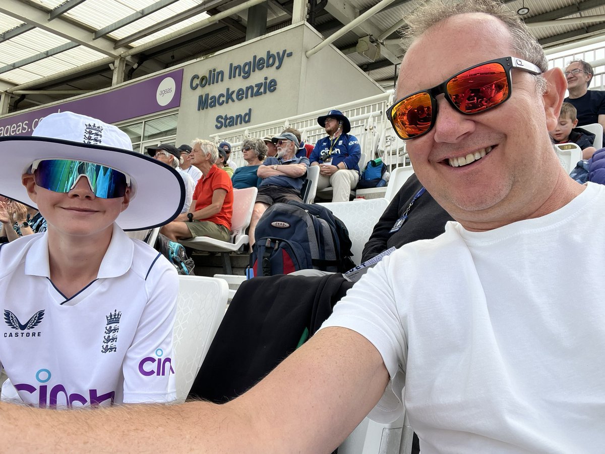 Answer is Perry with 91. 
Block W, row X Seat 32 and 33
#ENGvsAUS