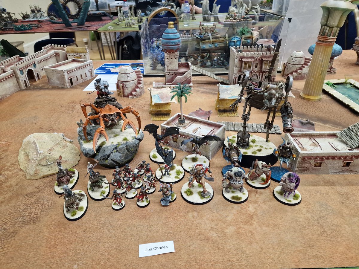 A bit late as I immediately went abroad for a week, but had another fantastic time last weekend at #WWThree hosted by <a href="/WarhammerWitney/">WitneyWarhammer</a>. Somehow managed to walk away with 3rd favourite army. A massive surprise and well overjoyed considering the ever increasing quality there!