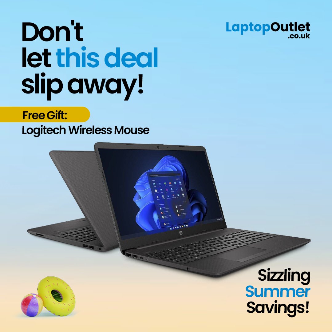 Grab this high-performance @intel Laptop at an incredible £153.70 discount! 
💥✨ Plus 🖱️ Free Gift: Receive a Logitech M238 USB Optical Wireless Mouse 
rebrand.ly/HPLaptopoffer
💥✨
#notebook #IntelLaptopDeal  #TechSavings #laptop #techdeals #intel #intellaptop