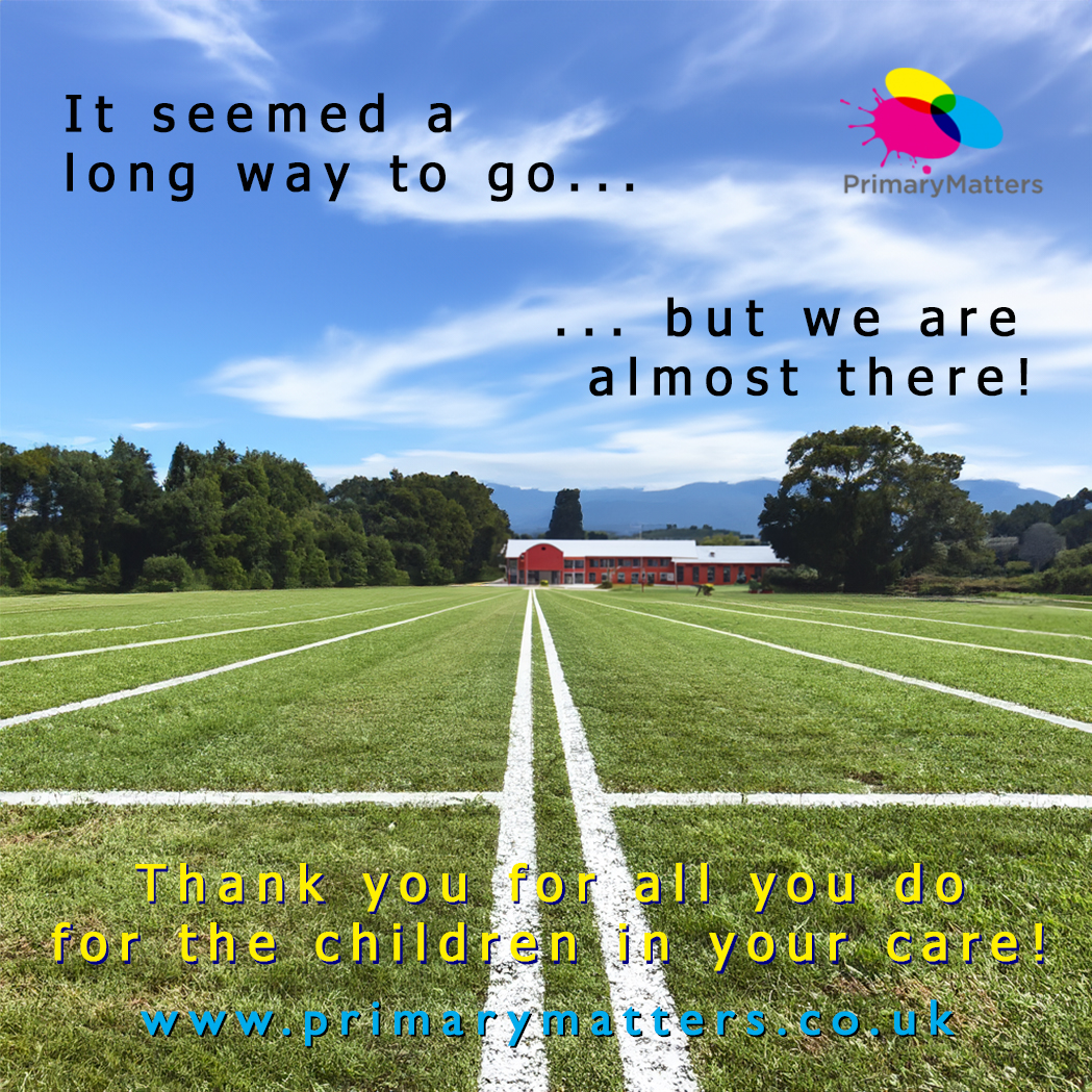 As the Summer term finishes, we want to say thank you to all our colleagues in education. Thank you for putting the interests of children first and for all the ‘above and beyond’ effort you have gone to. #teachersareheroes 

#primarymatters #empoweringteachers