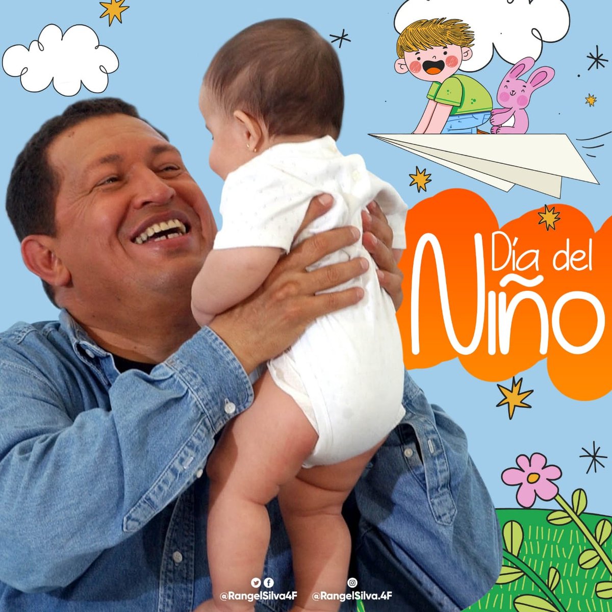 Hoy se celebra el Día del Niño, nuestro motor para seguir construyendo un futuro próspero para esa generación de relevo. Con esperanza y amor cuidemos del Semillero de la Patria. 

#PoetasDelMundoEnVenezuela