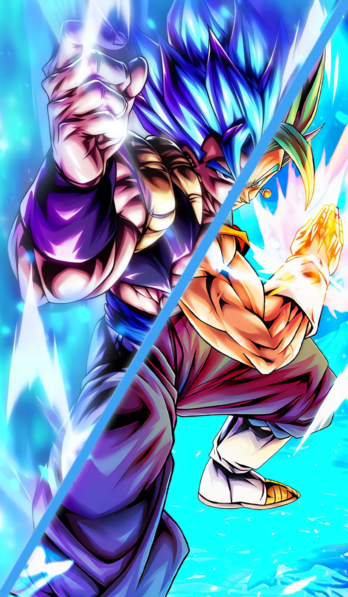 DB Legends: Ultra Gogeta Blue illustration!