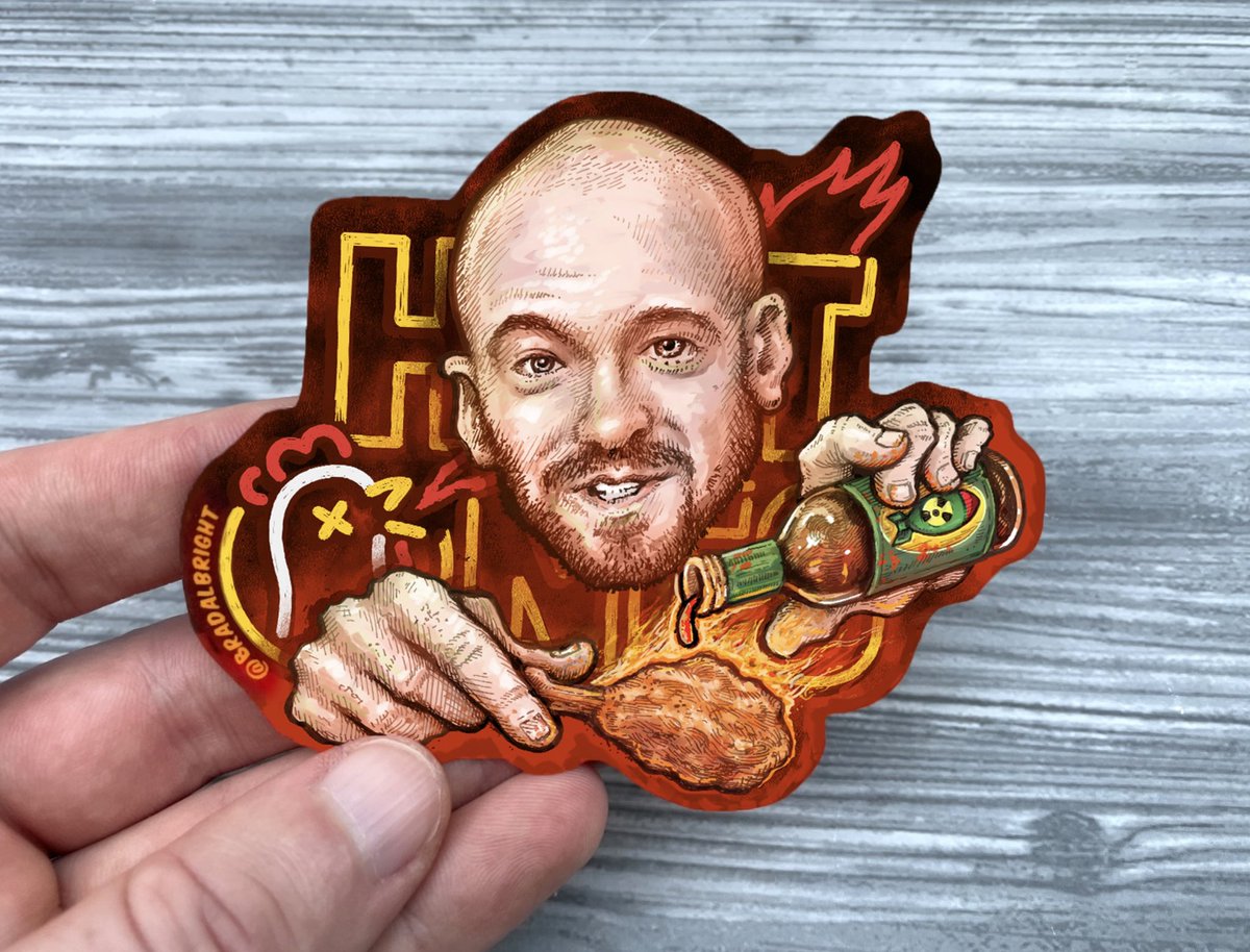“This camera, this camera, or this camera… tell the people what you’ve got going on in your life!”

<a href="/seanseaevans/">Sean Evans</a> of Hot Ones is THE best interviewer around. Thanks for the laughs Sean and the <a href="/firstwefeast/">First We Feast</a> team, you’re Da Best!

#illustration #youtube