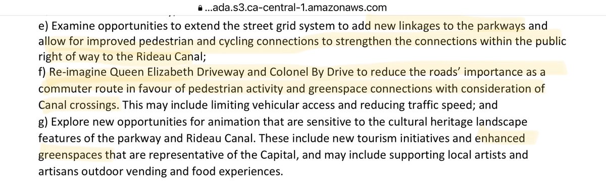 Some city officials seem to forget that reimagining QED & Col By is part of the CITY’S own official plan, to favour:

✅ pedestrianizing 
✅ cycling connections 
✅ greenspace
✅ public access to canal

❌ commuter route 

#ottbike #ottwalk #ottroll #ottawalkers