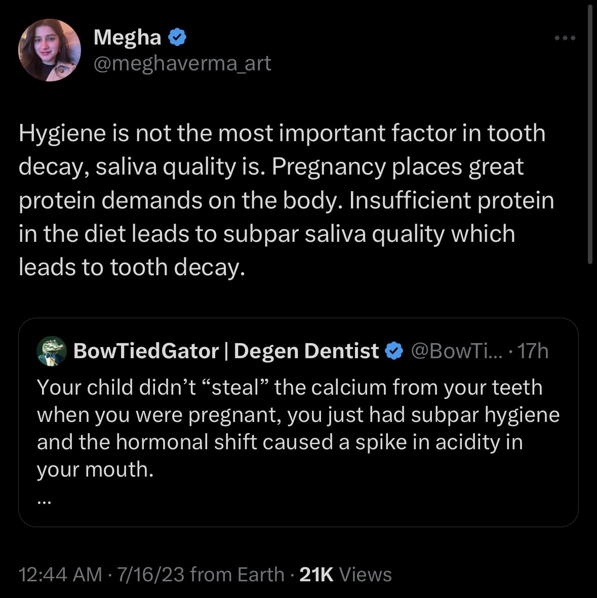 Gator | Dentist tweet media