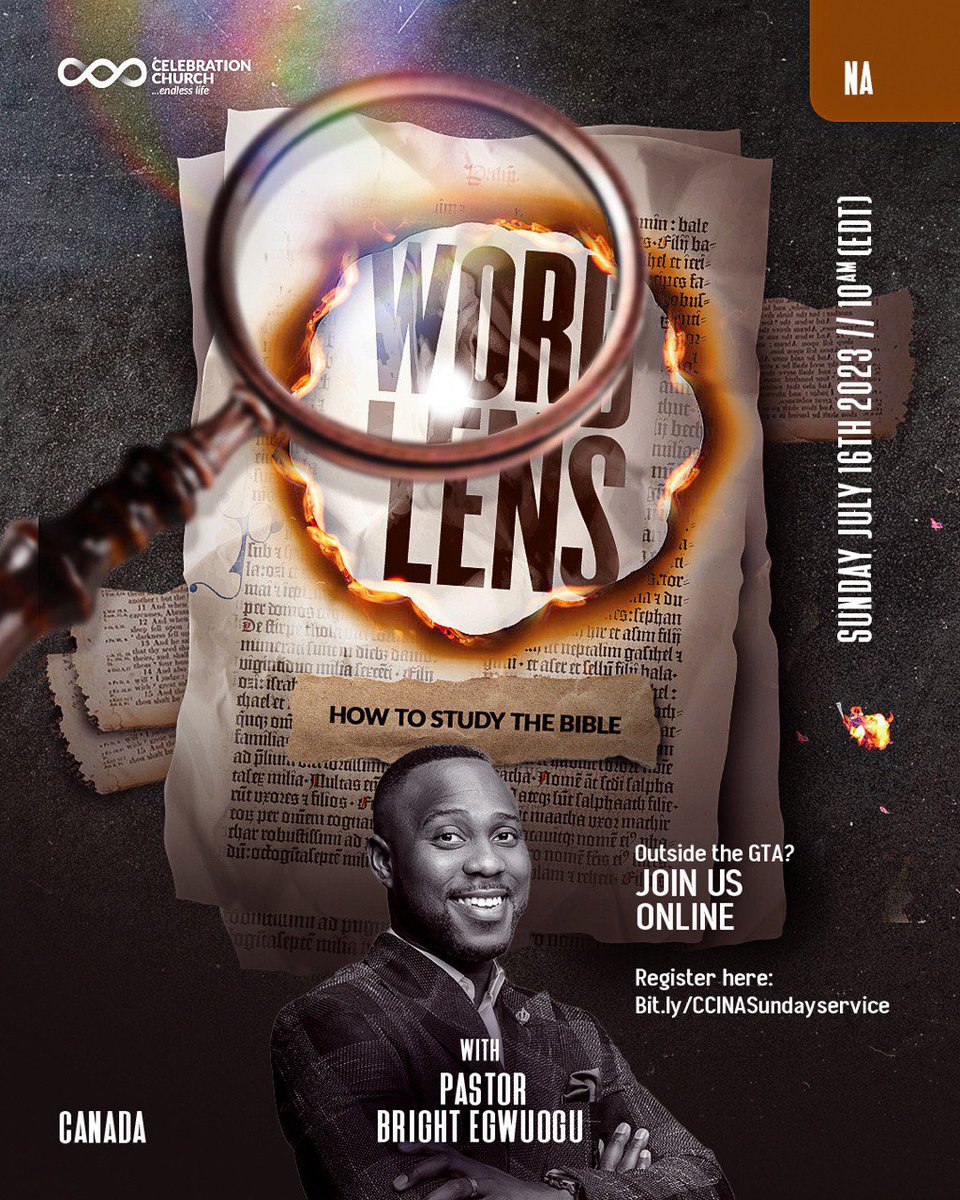 cci_toronto's tweet photo. Celebration Church International, Toronto Sunday Service is Live | July 16
WORD LENS
Not in the GTA? We’ve got you covered.
Join us for service. You will be blessed!
#CCIToronto
#WordLens https://t.co/kQRgTAZkCS