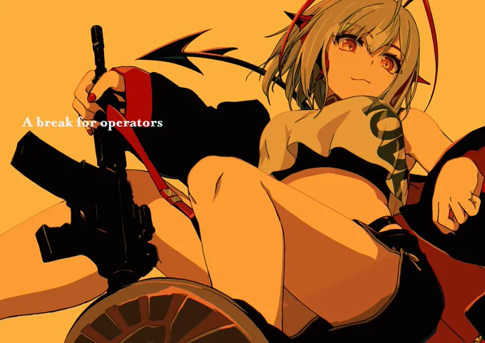 夏の本の扉はW #アークナイツ #Arknights #明日方舟