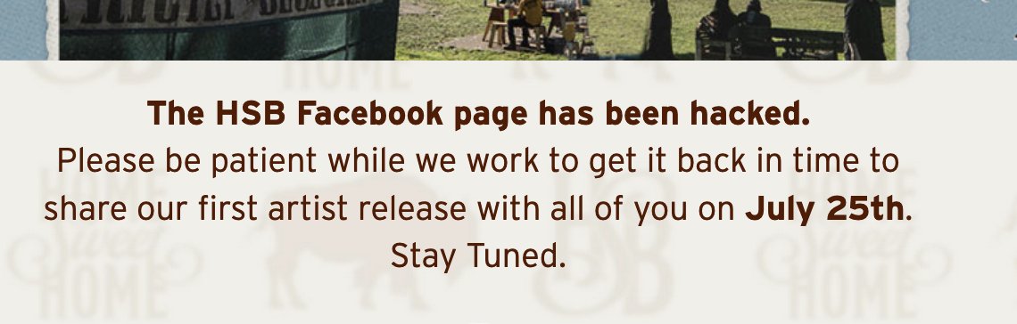 If <a href="/facebook/">Facebook</a> can't keep <a href="/HSBFest/">Hardly Strictly Bluegrass</a> safe, what chance do mere mortals like us have.