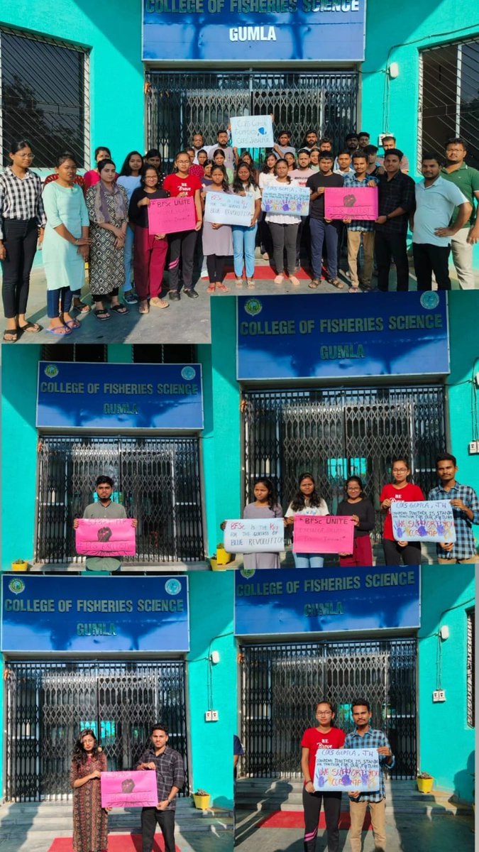 payoja_mohanty's tweet photo. COFS Gumla , JH

Standing together is standing together with our future.

We support you COFS Jabalpur , MP

#OnlyBFSc
#Only_BFSc_in_MP
#BFSc_exclusive_in_JH
@CMMadhyaPradesh
@ChouhanShivraj
@tulsi_silawat
@jharkhandCMO
@HemantSorenJMM
@Badal_Patralekh https://t.co/VJwdg4kJIB