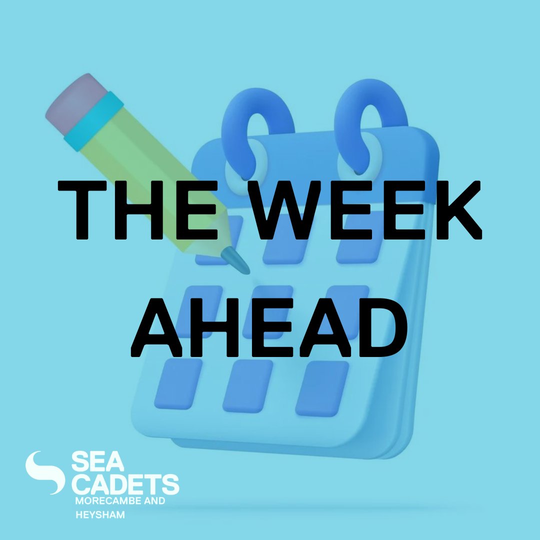 🗓 Week ahead ...

Monday 17th July -  Parade night at Halton Camp 19:00-21:00

Tuesday 18th July - UMT Meeting at the unit.

Thursday 20th July - Parade night at Halton Camp 19:00-21:00

Sunday 23rd July - Glasson Sailing Club Open Day 12:30-16:30